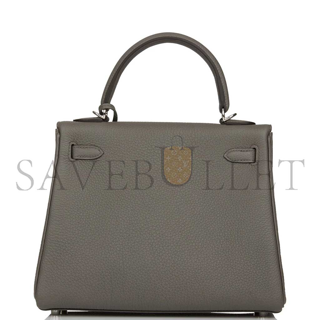 HERMÈS MASTER KELLY 25 PALLADIUM HARDWARE (25*17*7cm) 